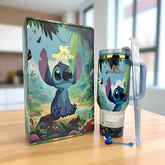 DISNEY® STITCH X STANLEY GLOW IN THE DARK TUMBLER 40OZ