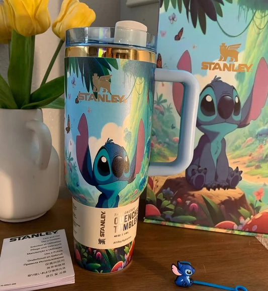 DISNEY® STITCH X STANLEY GLOW IN THE DARK TUMBLER 40OZ